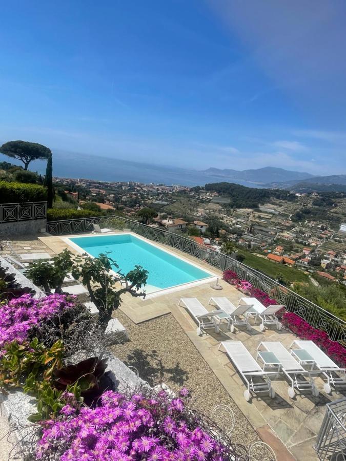 Villa Gaia - Luxury Villa, Pool & Wellness Rooms Bordighera Exterior photo